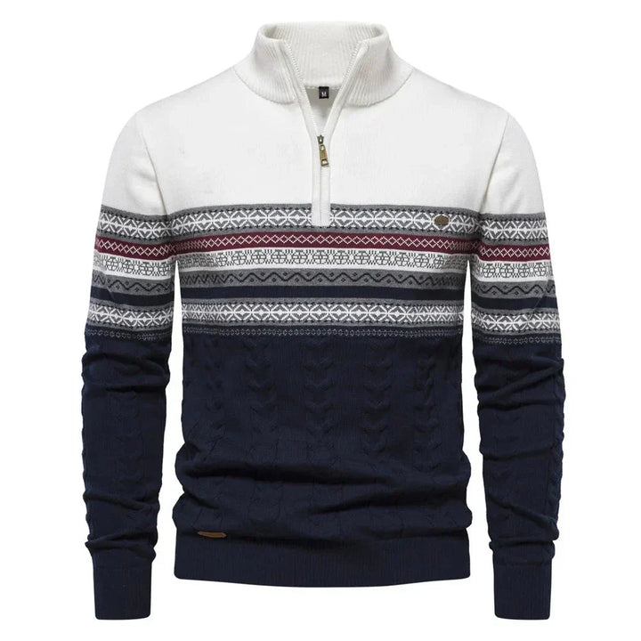 Pullover with Zipper