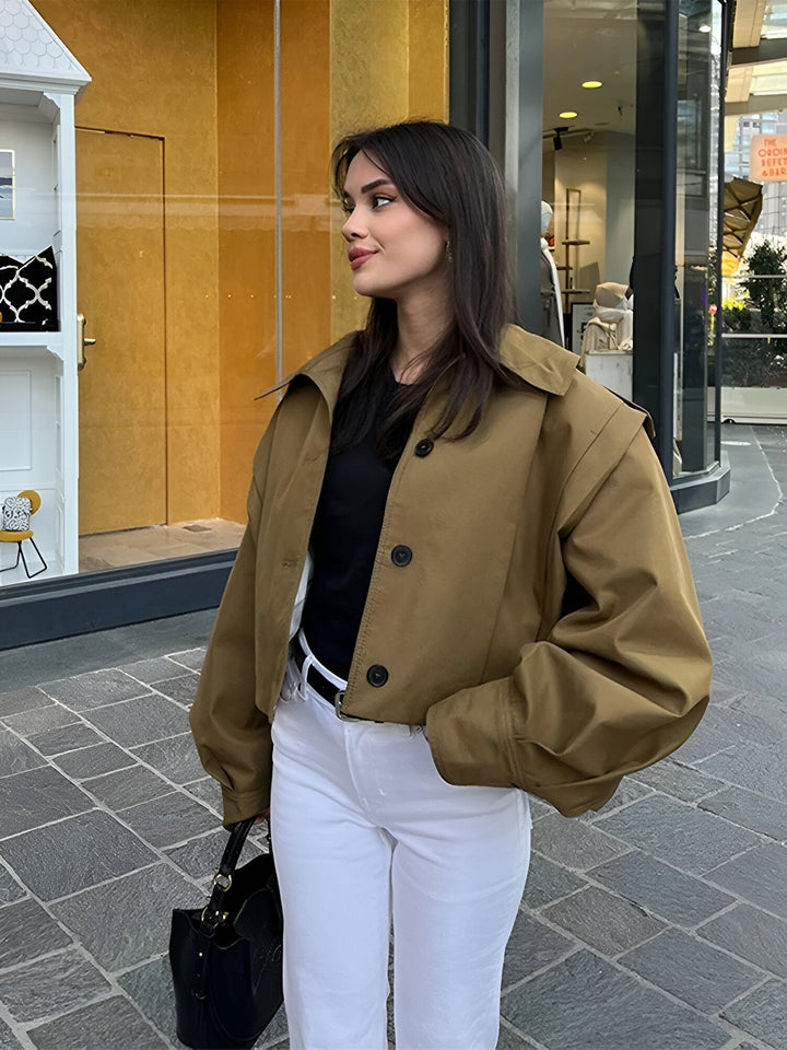 Amelia - Short Trench Coat