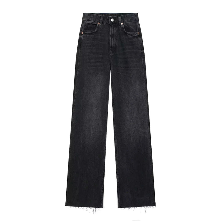 Black Wide Leg Jeans