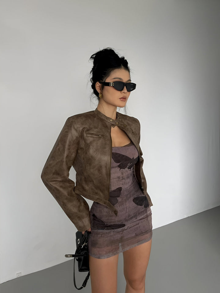 Zara - Leather Jacket for Autumn