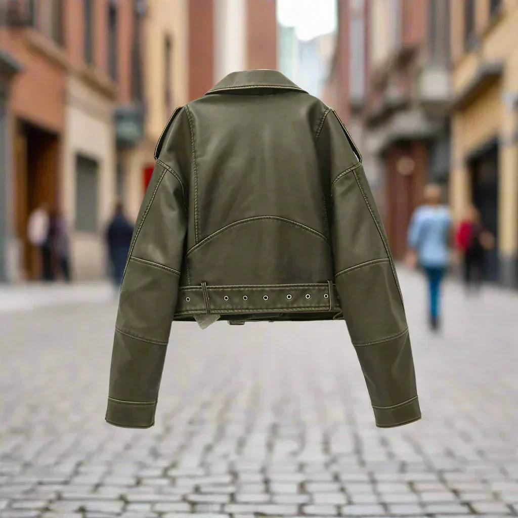 Pia | Versatile Quality Leather Jacket