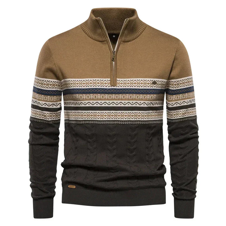 Pullover with Zipper