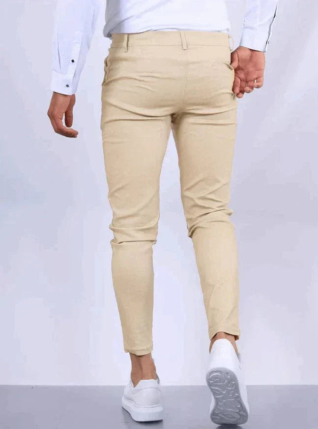 Andrei | Elegant Elastic Pants
