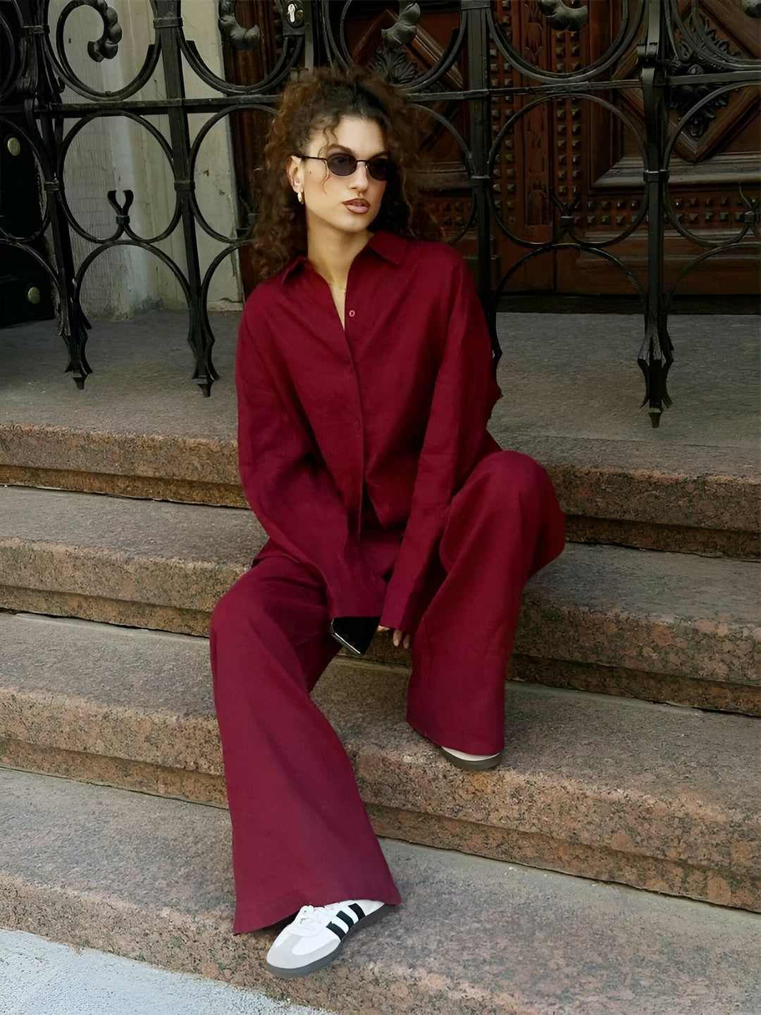 Milena - Linen Set