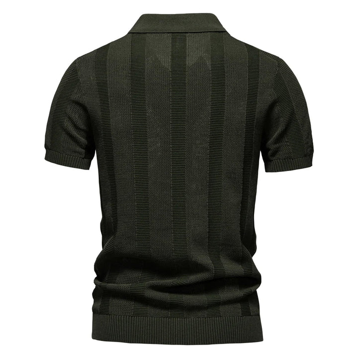 Sorin | Striped Cotton Polo