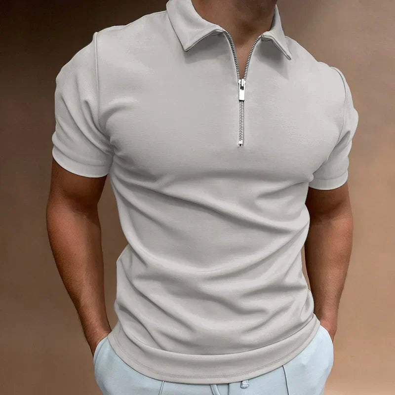 Vlad | Classic Zip Polo Shirt 2+1 Free