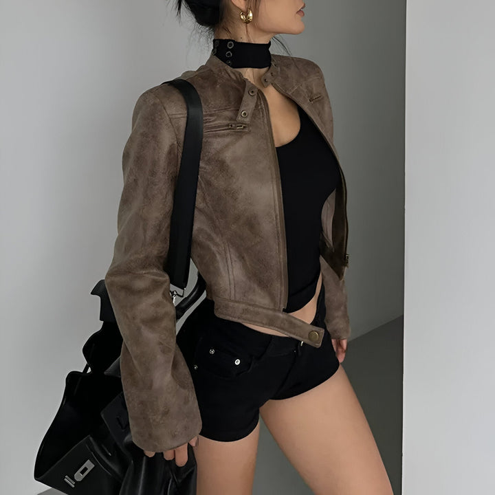 Zara - Leather Jacket for Autumn