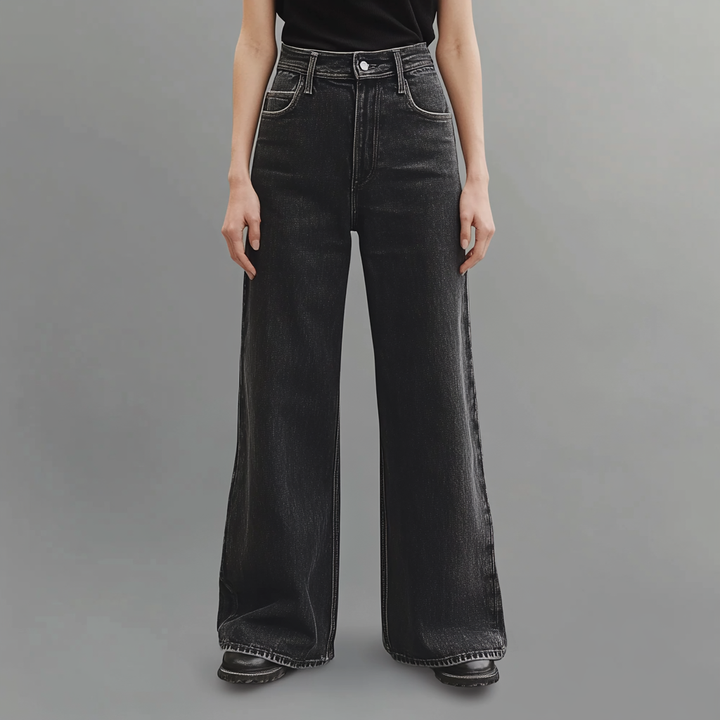 Black Wide Leg Jeans