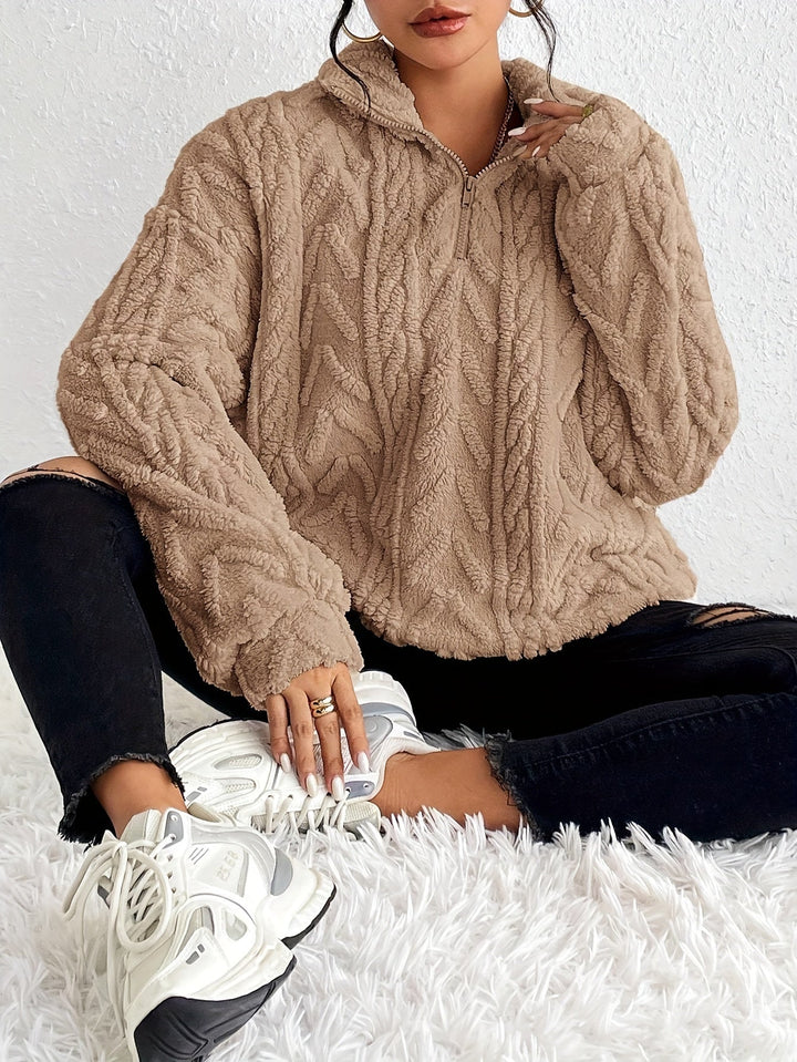 Viorica| Elegant Fleece Sweater