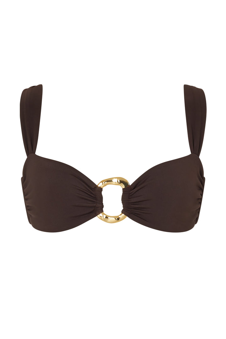 Zsanett Top - Brown
