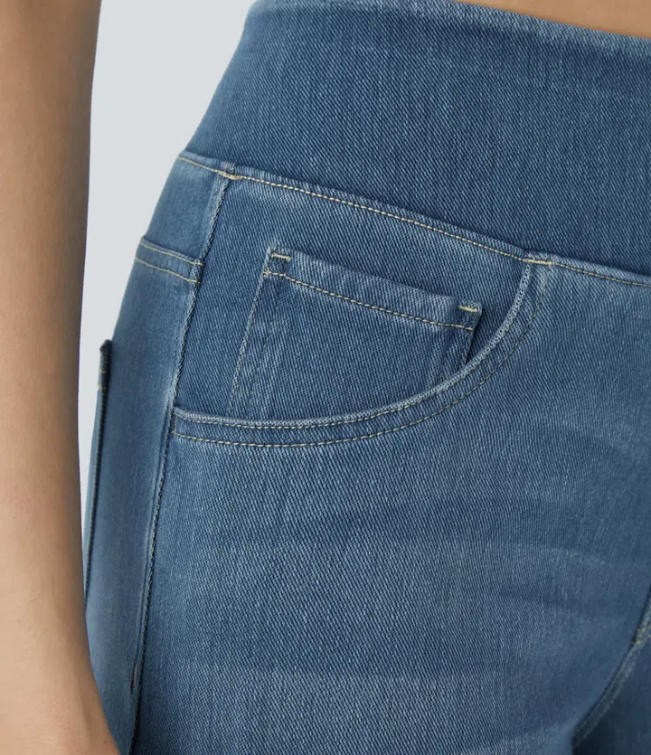 Comfortable High-Waisted Jeans