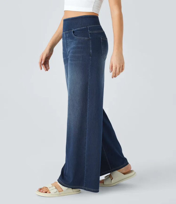 Comfortable High-Waisted Jeans
