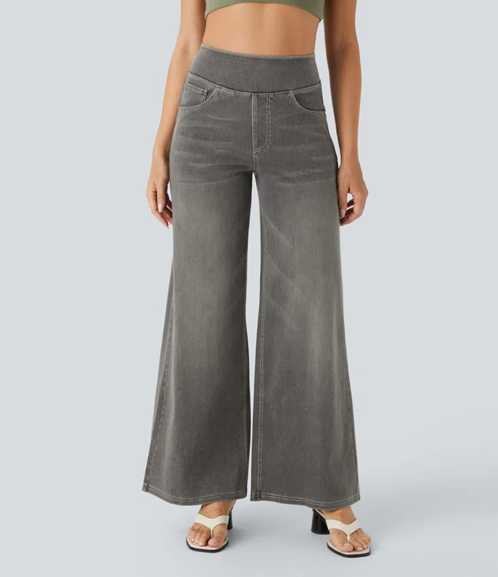Comfortable High-Waisted Jeans