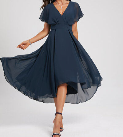 Christina - A-Line Dress with V-Neck