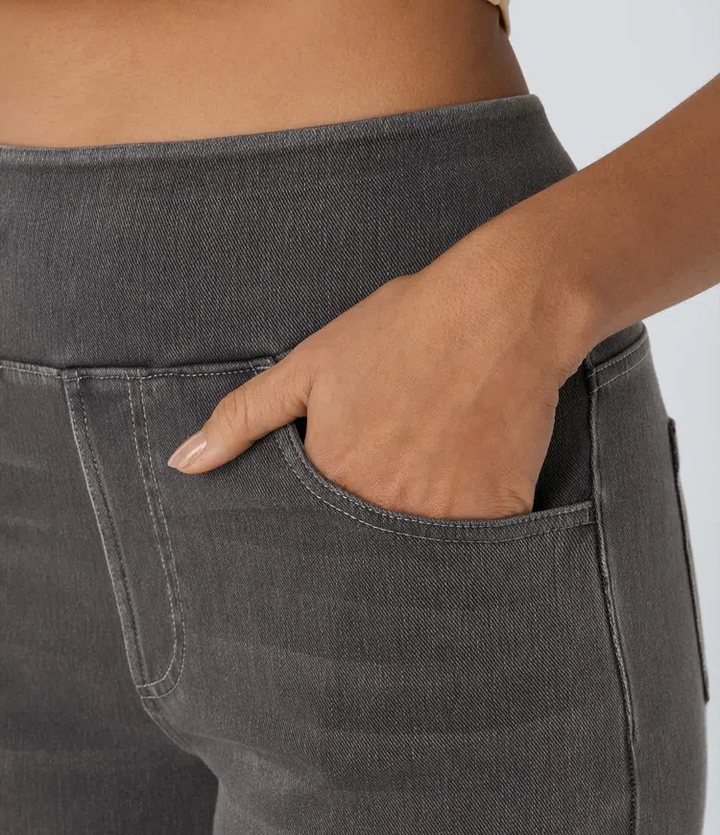 Comfortable High-Waisted Jeans
