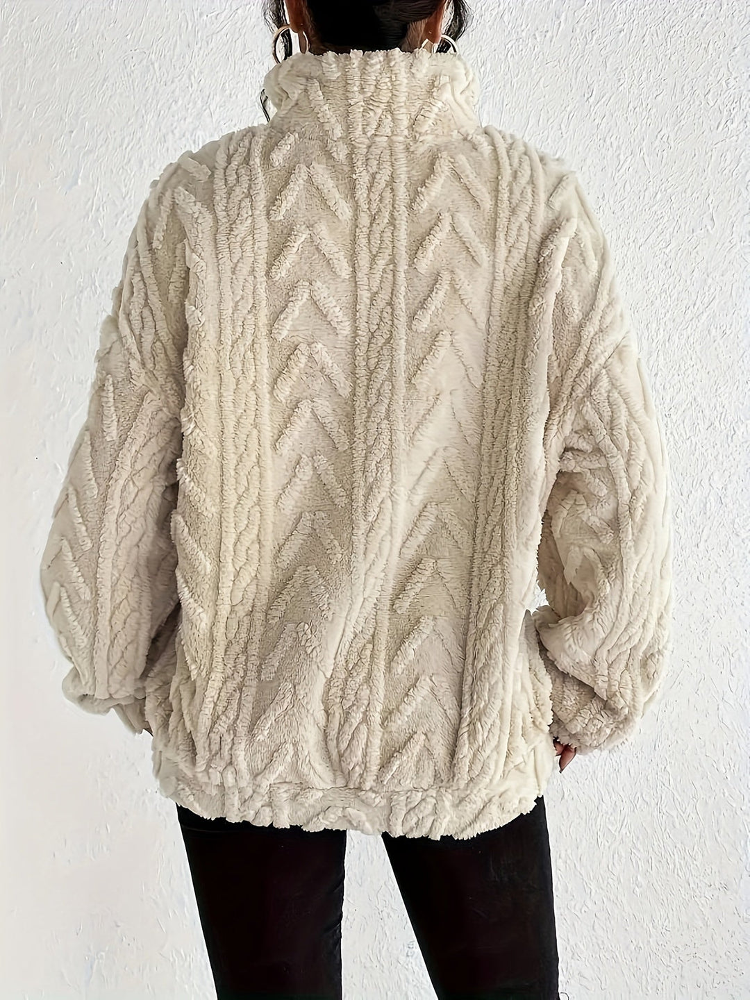 Viorica| Elegant Fleece Sweater