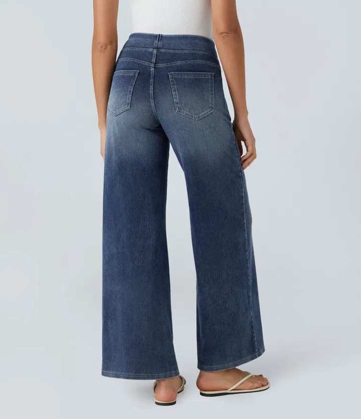 Comfortable High-Waisted Jeans