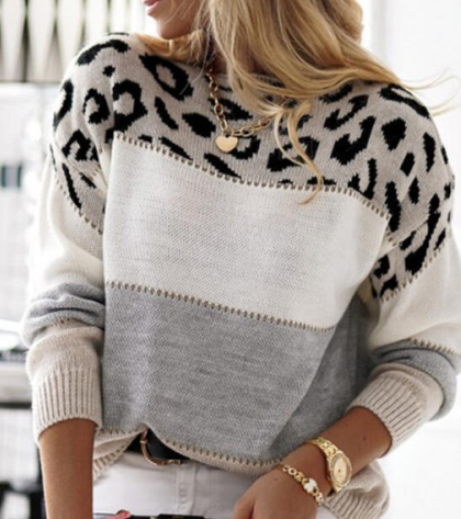 Rosa | Leopard Print Sweater