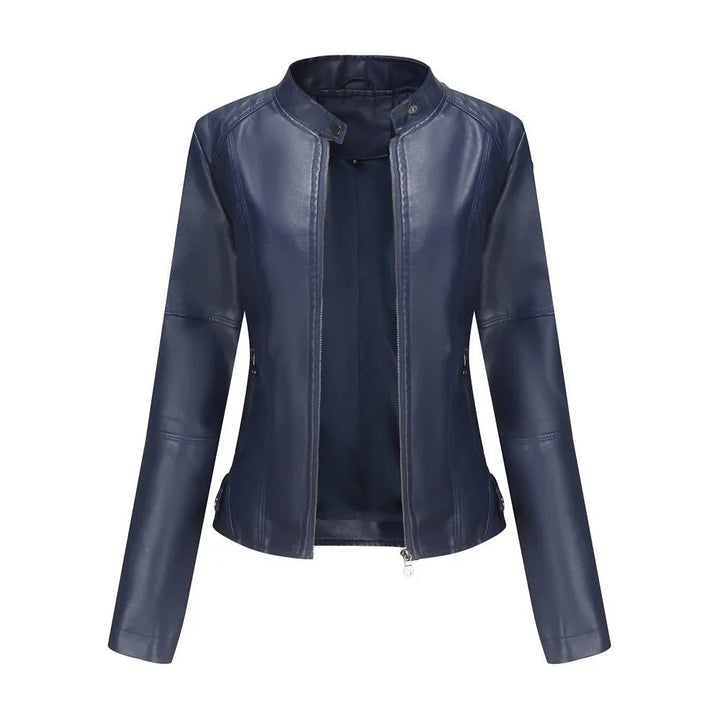 Pia | Elegant and Fashionable Leather Jacket