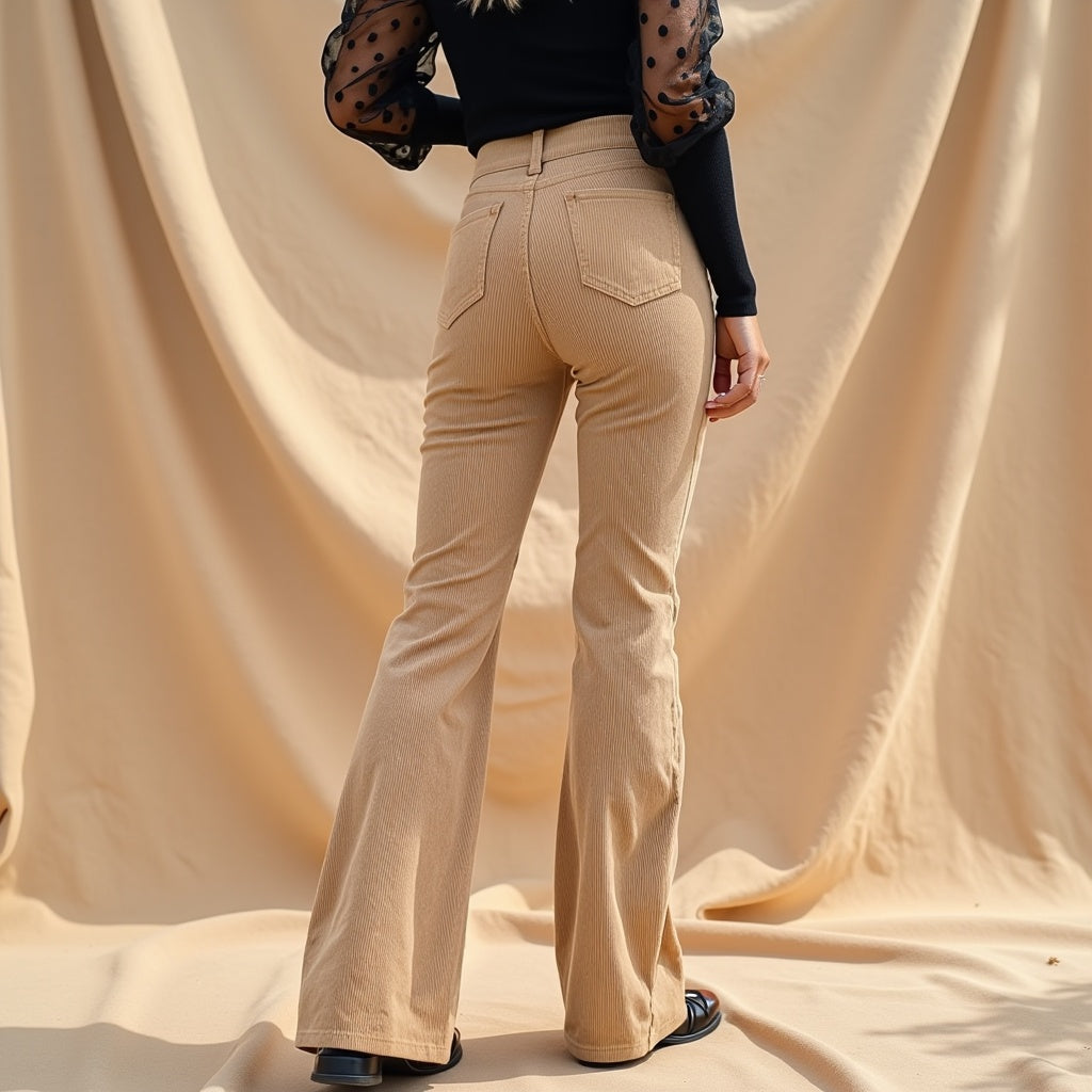 Jacqueline – Velvet Trousers