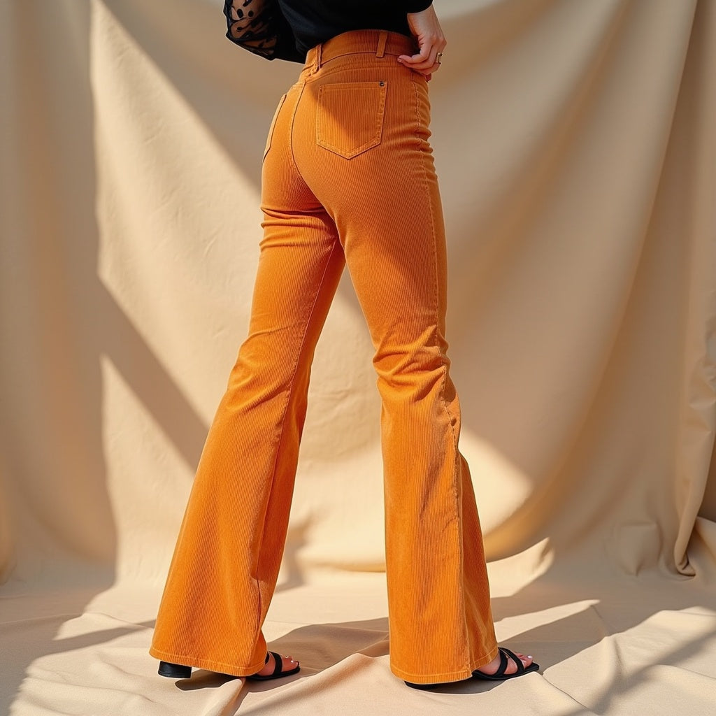 Jacqueline – Velvet Trousers