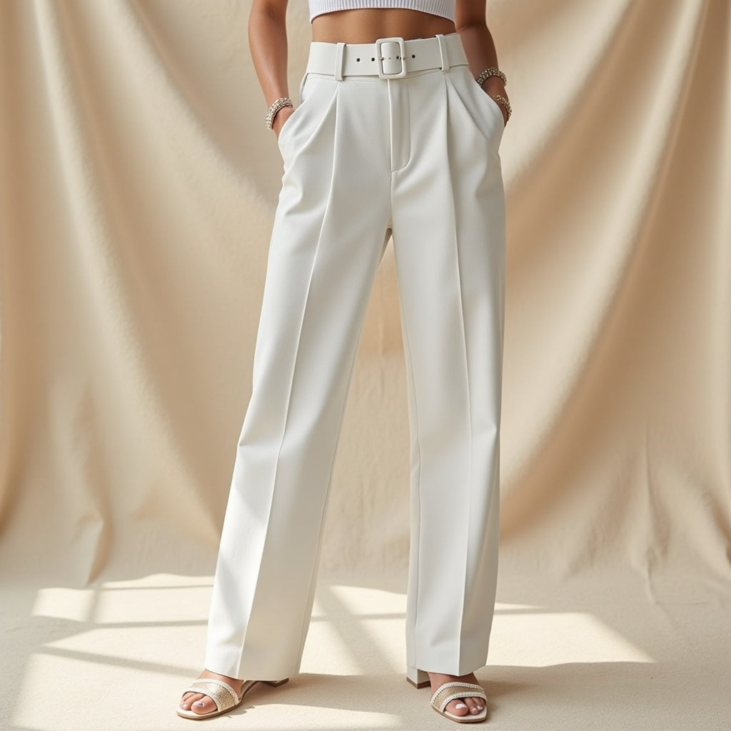 Hortense – High-Waisted Trousers