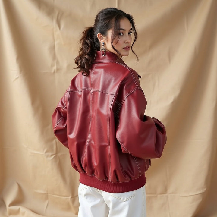 Suzanne – Elegant Bomber Jacket