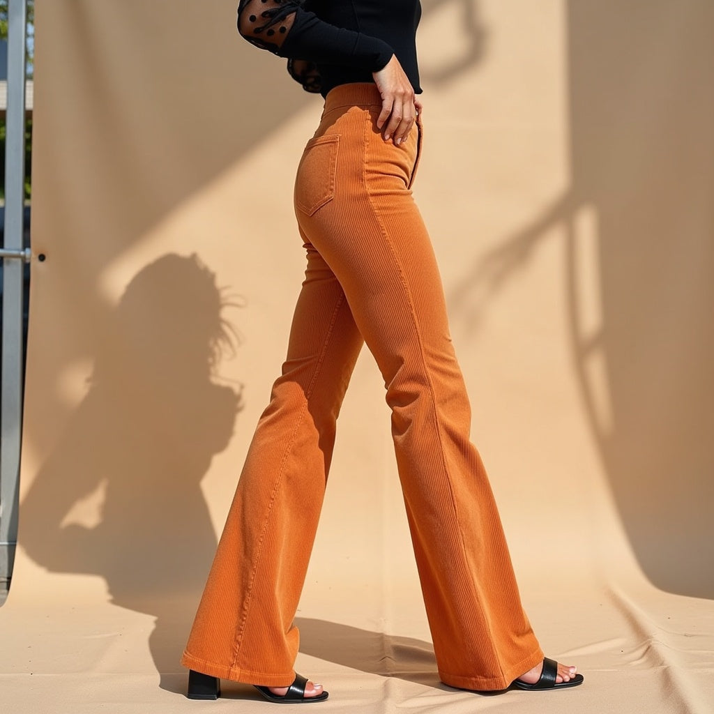 Jacqueline – Velvet Trousers