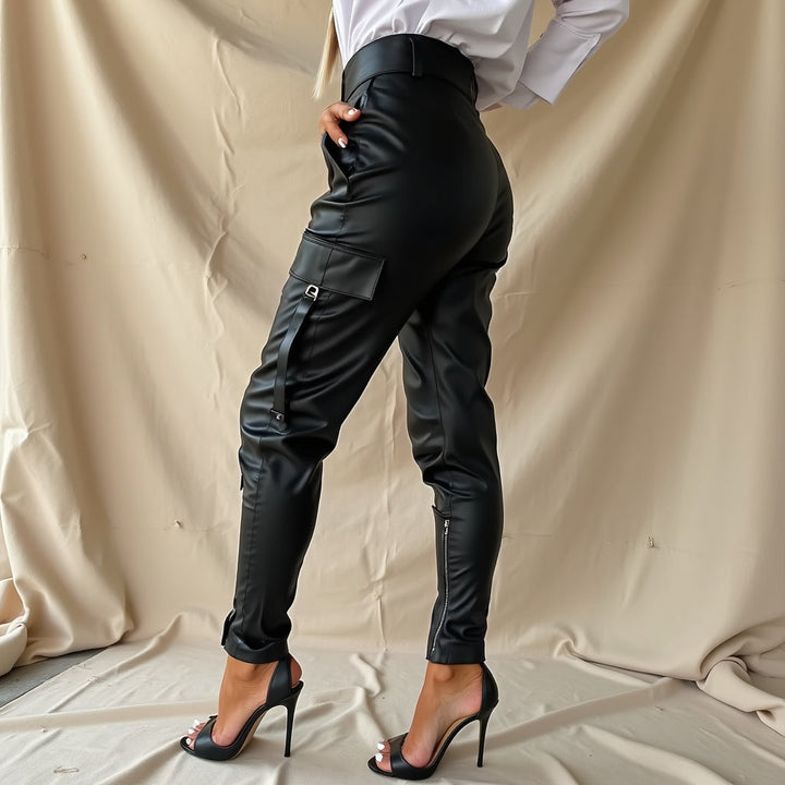 Isabelle – Vegan Leather Pants