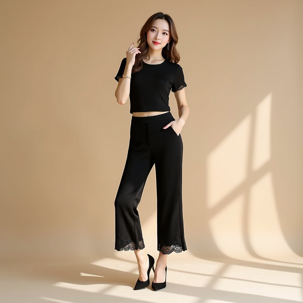 Henriette – Striped Pants